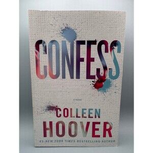 Confess A Novel Colleen Hoover Paperback Book (Bx X)